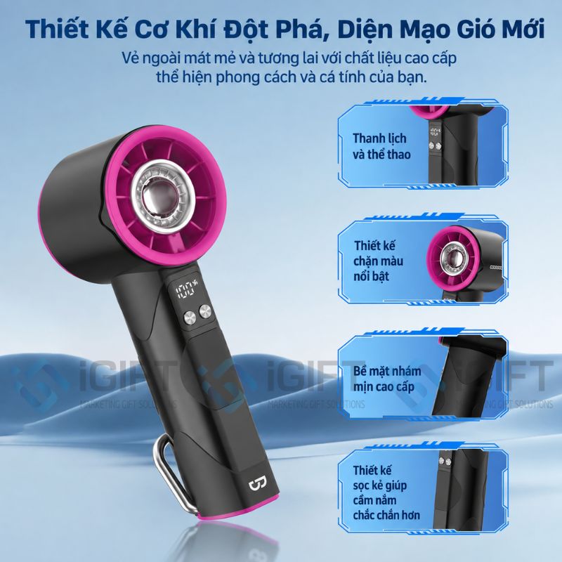 Quạt cầm tay tốc độ cao GOOJODOQ GFS002 - Mát nhanh, đa năng 2 goojodoq-gfs002-4