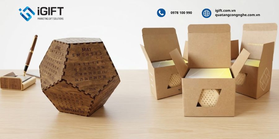 Lịch gỗ để bàn 2027 - Mẫu đẹp, sang trọng cho quà tặng doanh nghiệp 3 cac-mau-lich-go-de-ban-dep-1