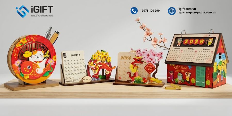 Lịch gỗ để bàn 2027 - Mẫu đẹp, sang trọng cho quà tặng doanh nghiệp 11 cac-mau-lich-go-de-ban-dep-9