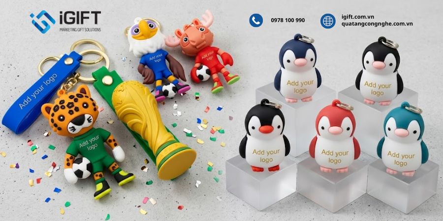 Móc khóa 3D theo yêu cầu: Giải pháp quà tặng thương hiệu sống động, đáng nhớ 5 moc-khoa-nhua-3d-tao-hinh-mascot