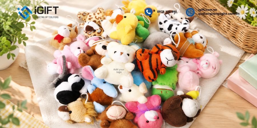 Móc khóa gấu bông cute, giá rẻ - Đặt sản xuất theo yêu cầu 2 cac-kieu-moc-khoa-gau-bong-1