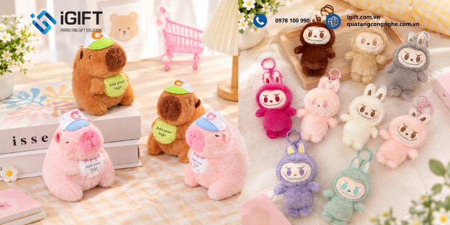 Móc khóa gấu bông cute, giá rẻ - Đặt sản xuất theo yêu cầu 4 cac-kieu-moc-khoa-gau-bong-3