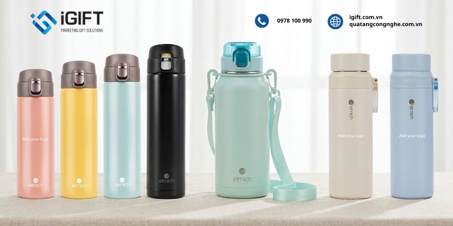 Bình giữ nhiệt Elmich: Nguồn gốc, đánh giá chất lượng, giá và dịch vụ in logo 13 gia-binh-giu-nhiet-elmich
