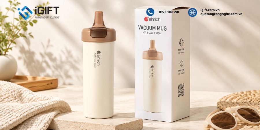 Bình giữ nhiệt Elmich: Nguồn gốc, đánh giá chất lượng, giá và dịch vụ in logo 7 mau-binh-giu-nhiet-elmich-5