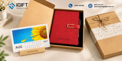 Set quà Tết kèm lịch gỗ in logo sang trọng cho doanh nghiệp 6 mau-bo-qua-tet-kem-lich-go-5