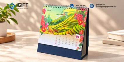 In lịch để bàn chữ A giá xưởng, tùy chỉnh thiết kế cho doanh nghiệp 5 mau-lich-de-ban-chu-a-3