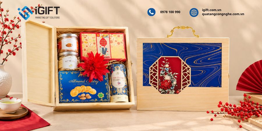 Set quà Tết doanh nghiệp 2027 in logo sang trọng, tối ưu chi phí 5 set-qua-tet-doanh-nghiep-cho-khach-hang-1