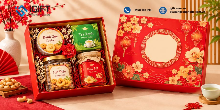 Set quà Tết doanh nghiệp 2027 in logo sang trọng, tối ưu chi phí 2 set-qua-tet-doanh-nghiep-cho-nhan-vien-1