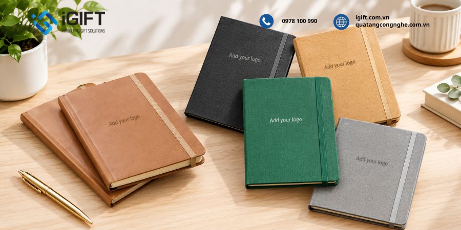 Sổ tay in logo công ty - Mẫu đẹp, giá tốt tận xưởng 1 so-tay-in-logo-lam-qua-tang-doanh-nghiep
