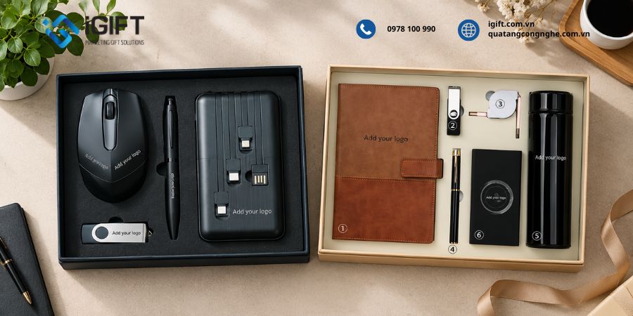 Top set quà công nghệ in logo đẹp, uy tín chi phí tốt 9 xu-huong-chon-bo-qua-tang-cong-nghe